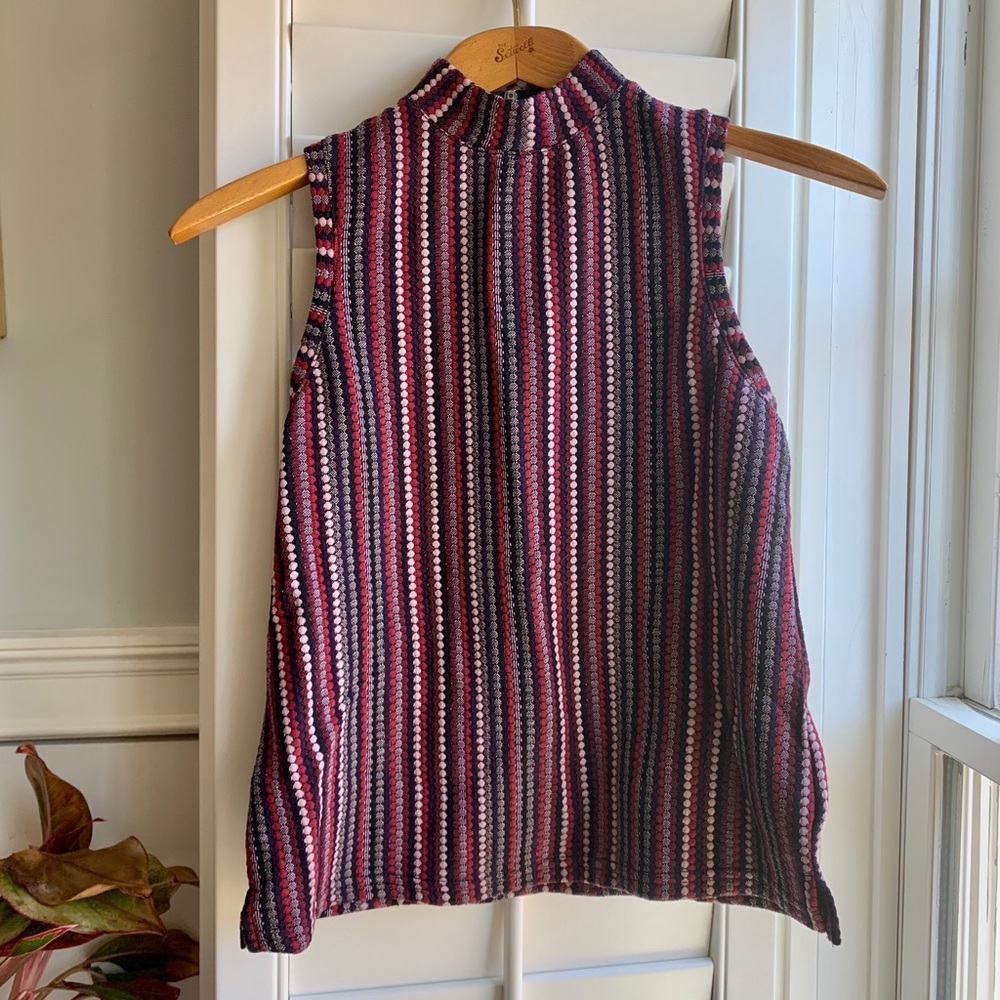 Anthropologie Woven Tank Top